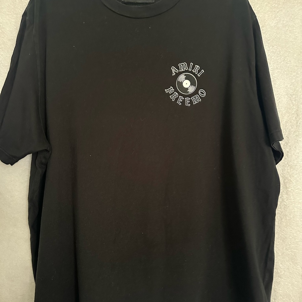 AMIRI Black Short Sleeve Tee